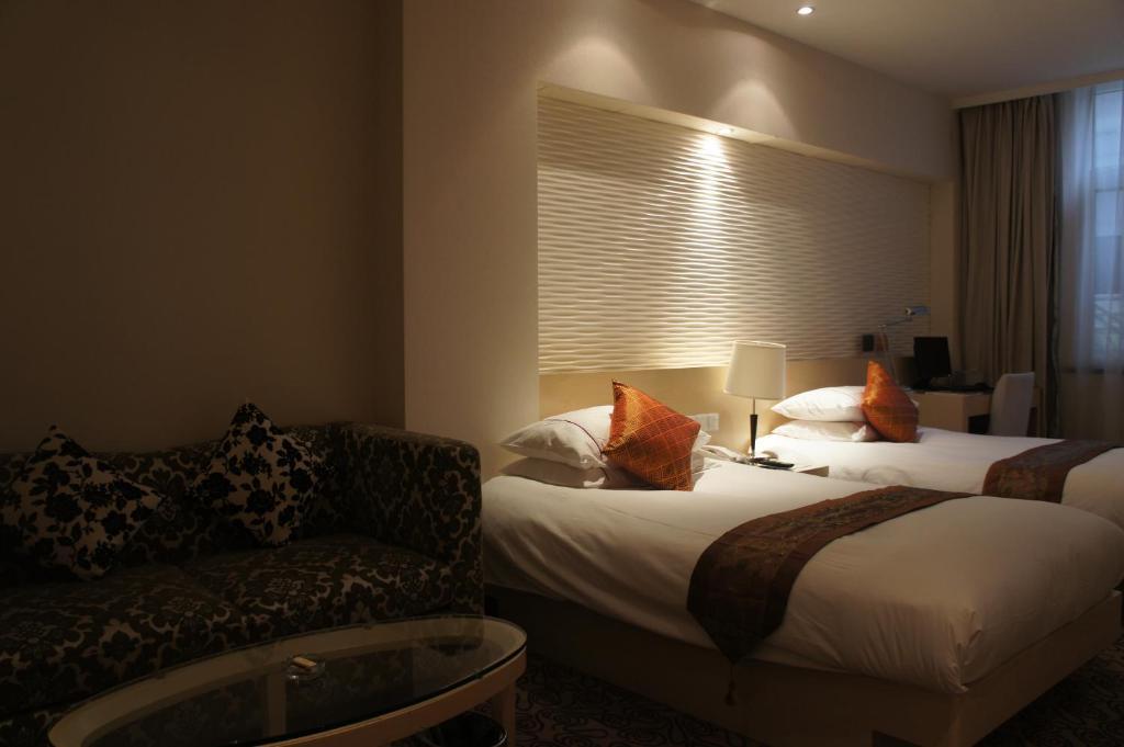 Shanghai Baron Business Bund Hotel Rum bild