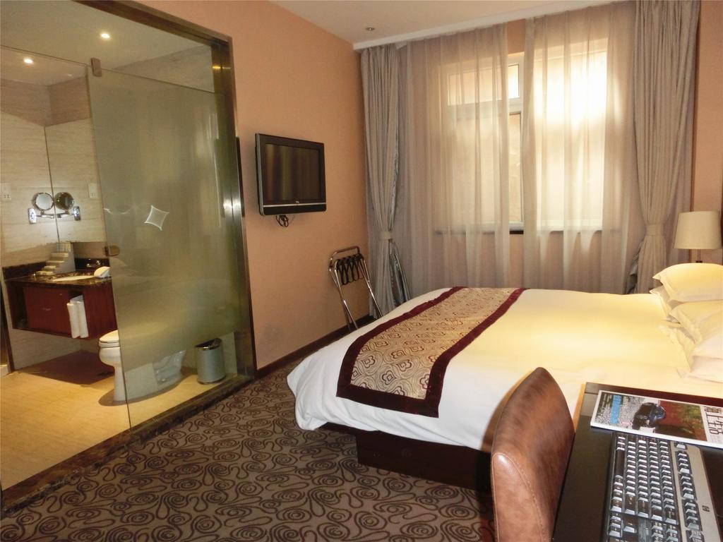 Shanghai Baron Business Bund Hotel Rum bild